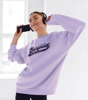 Women's Loose fit Burpee Sweatshirt (Lavander) - wodarmour