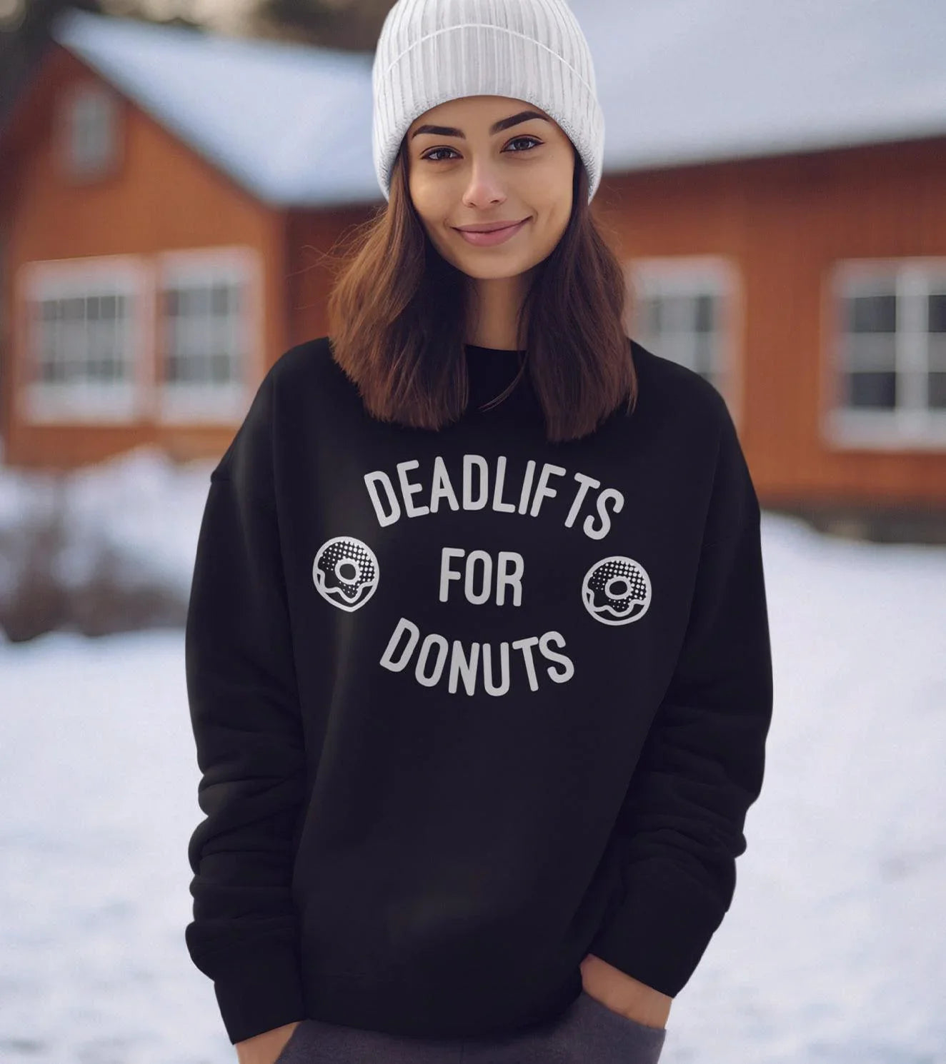 Women's Loose fit Deadlift Sweatshirt - wodarmour