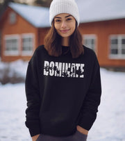 Women's Loose fit Dominate Sweatshirt (black) - wodarmour
