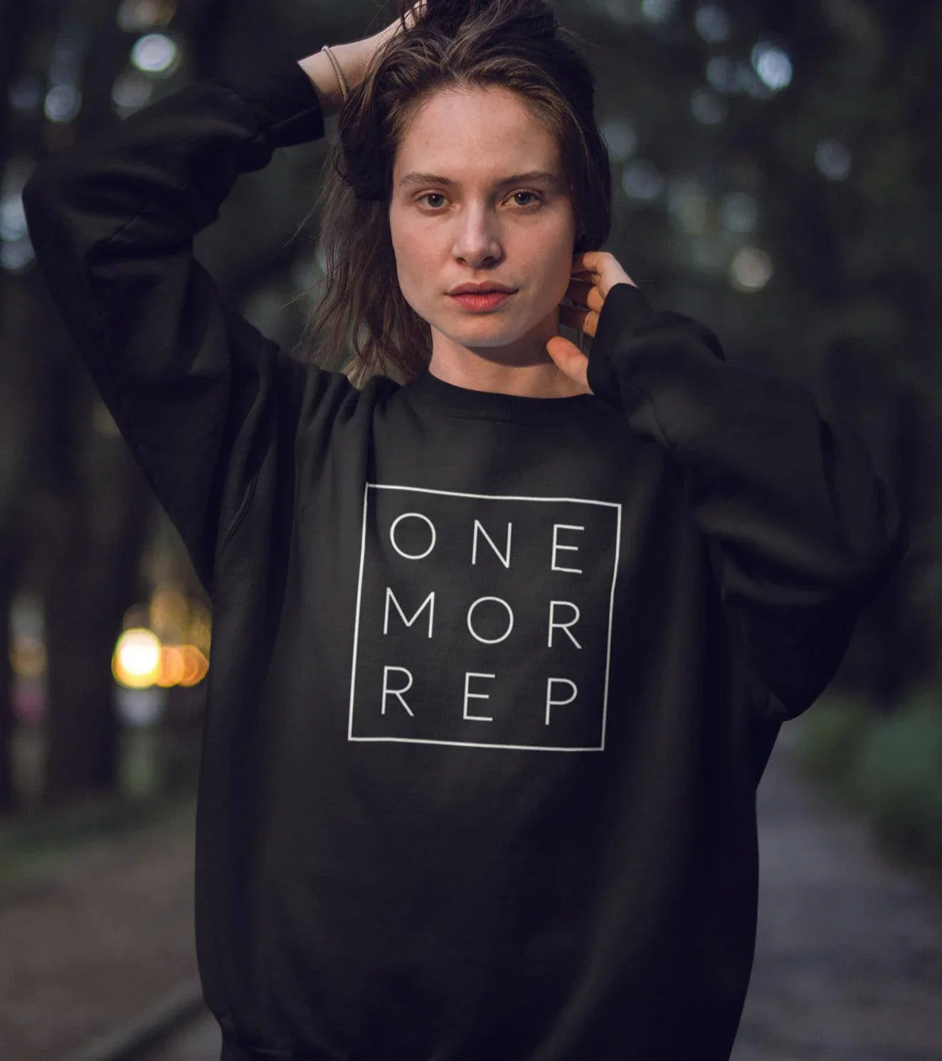 Women's Loose fit One More Rep Sweatshirt - wodarmour