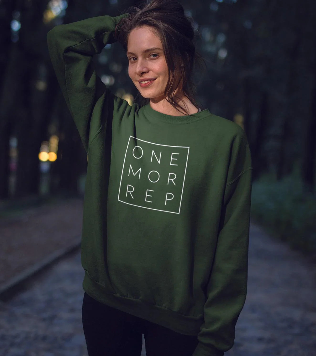 Women's Loose fit One More Rep Sweatshirt - wodarmour