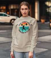 Women's Loose fit Sweatshirt (Clean) - wodarmour