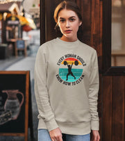 Women's Loose fit Sweatshirt (Clean) - wodarmour