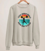 Women's Loose fit Sweatshirt (Clean) - wodarmour