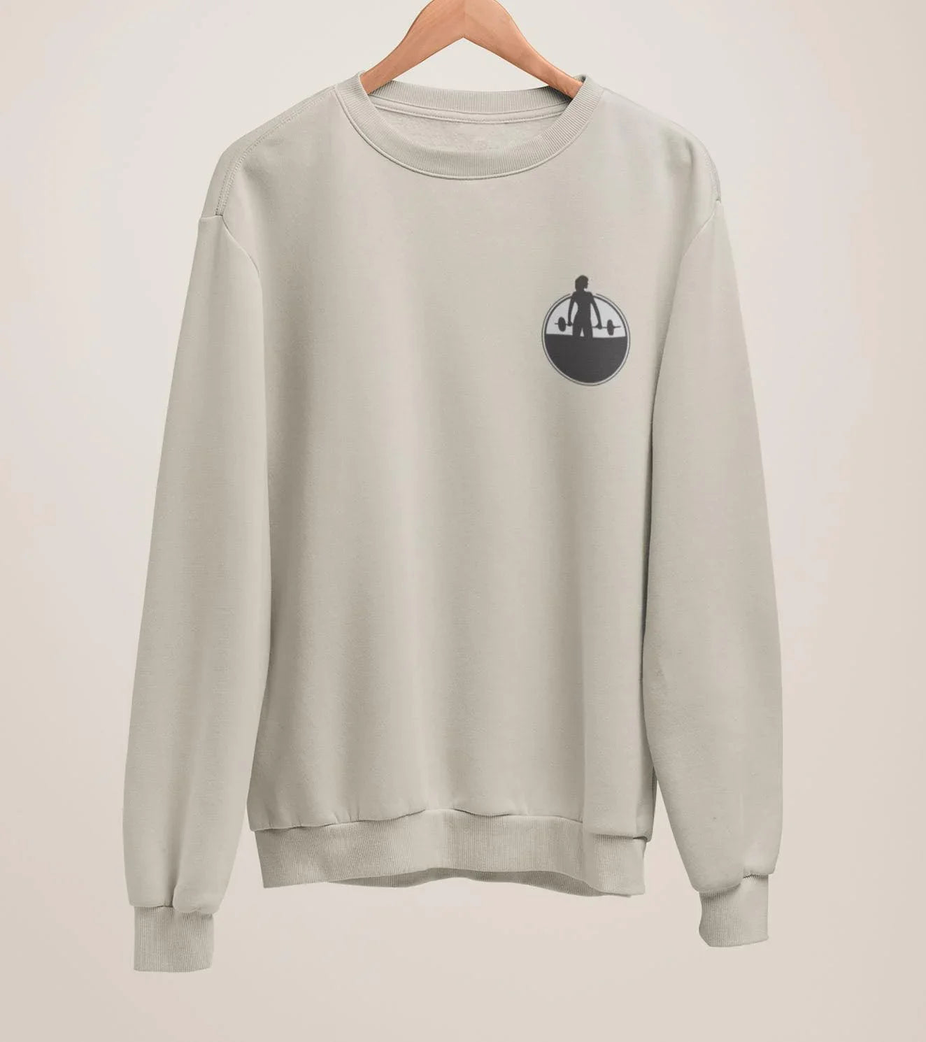 Women's Loose fit Sweatshirt (Offwhite) - wodarmour
