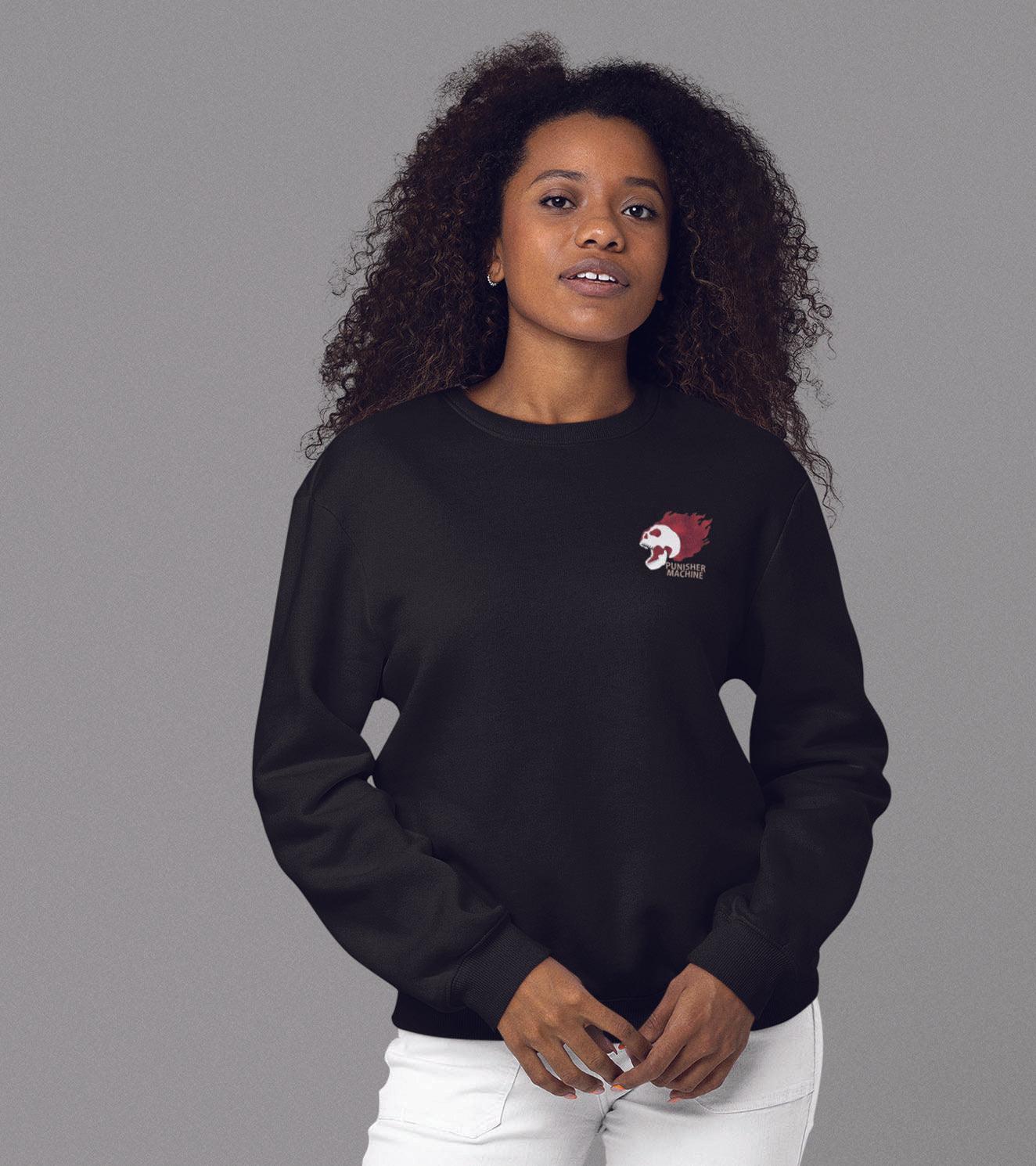 Women's Loose fit WOD punisher Sweatshirt - wodarmour
