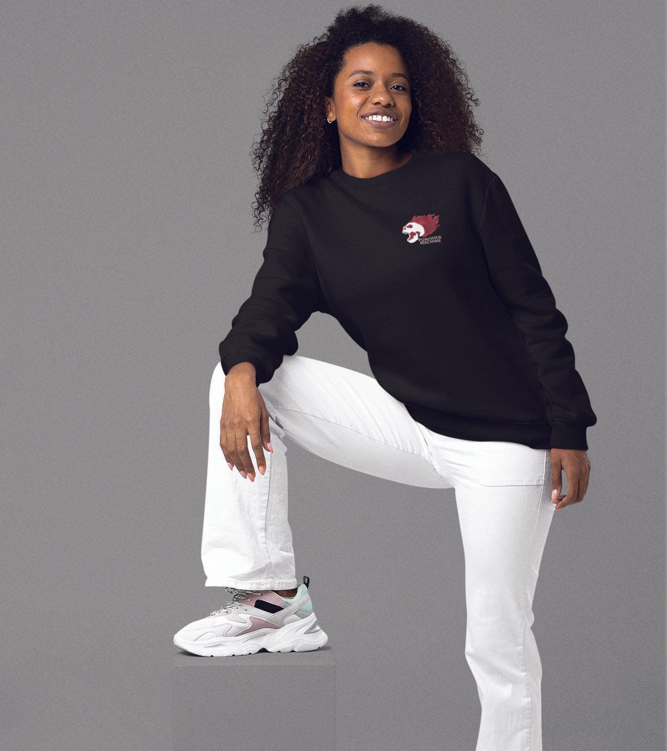 Women's Loose fit WOD punisher Sweatshirt - wodarmour
