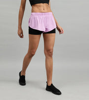 Women's Running & Yoga shorts with compression - wodarmour