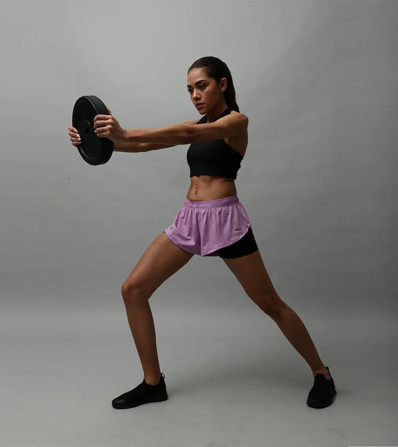 Women's Running & Yoga shorts with compression - wodarmour