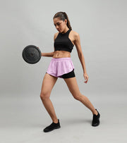 Women's Running & Yoga shorts with compression - wodarmour