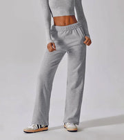 Women's straight fit track pants - wodarmour