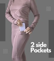 Women's Yoga pants (wine) - wodarmour