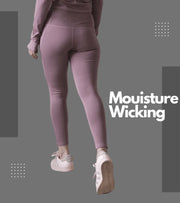Women's Yoga pants (wine) - wodarmour