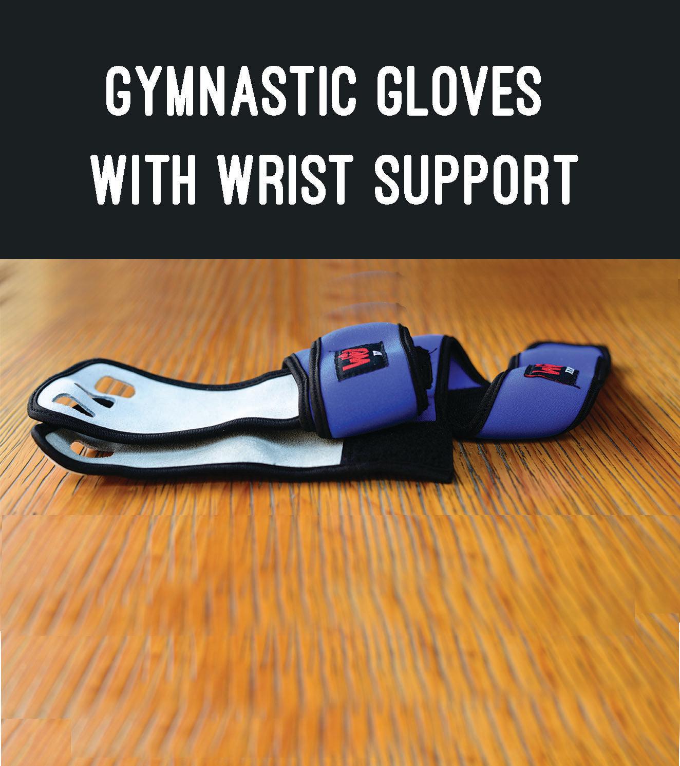 2 in 1 WOD Grips with wrist support and Palm Protection - wodarmour
