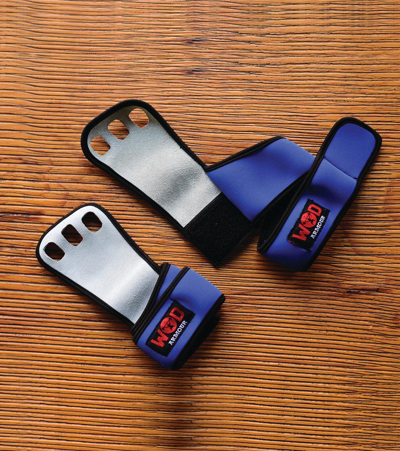 2 in 1 WOD Grips with wrist support and Palm Protection - wodarmour