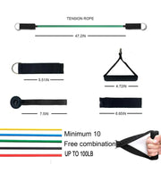 5 in 1 Resistance training Workout set - wodarmour