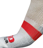 Ankle Length Breathable Training Socks White - wodarmour