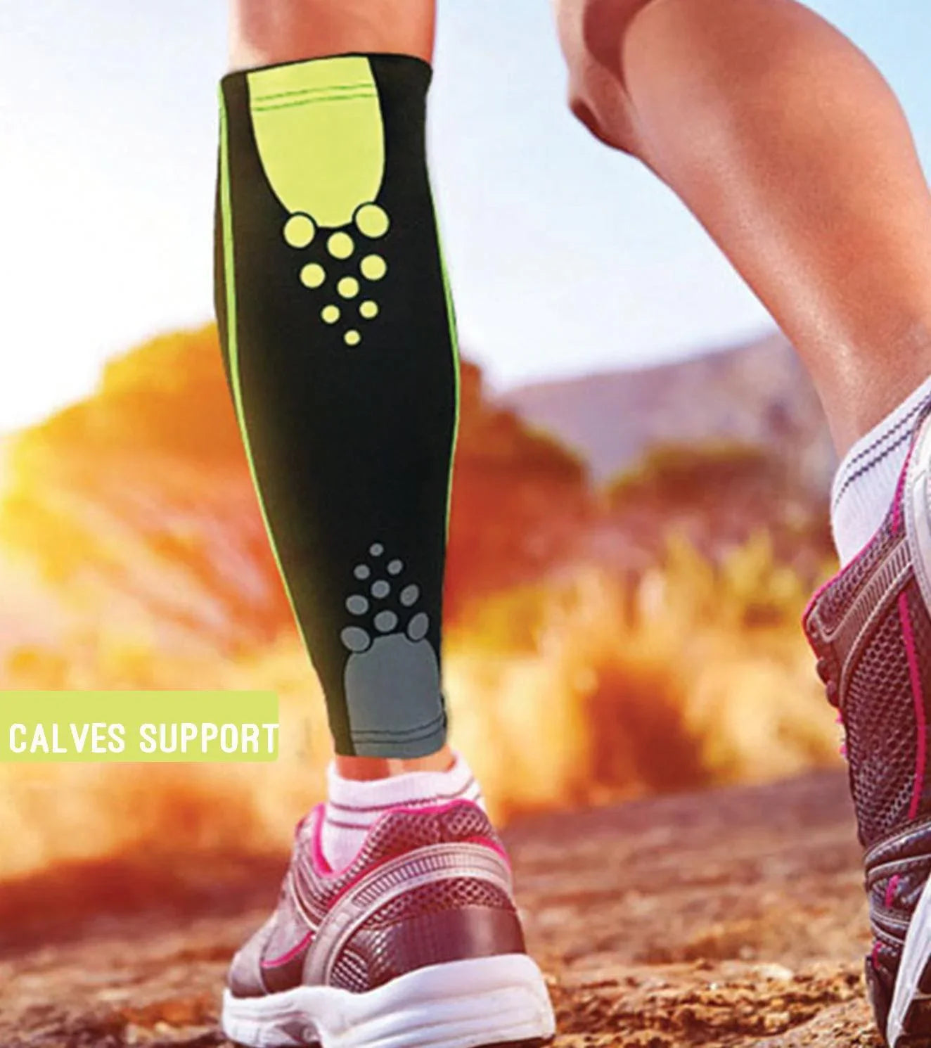 Calf Compression (Single Piece) breathable Calf Compression Sleeves