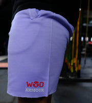 Drawstring Jersey Shorts (Lavander) - wodarmour