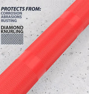 Red Oxide Women's Olympic Lifting Barbell ( 15 KG) - wodarmour