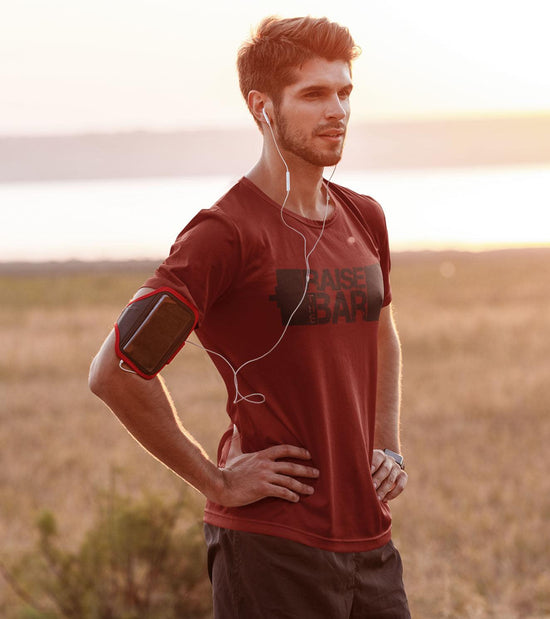Men's Dry Fit Raise the bar Training T-shirt - wodarmour