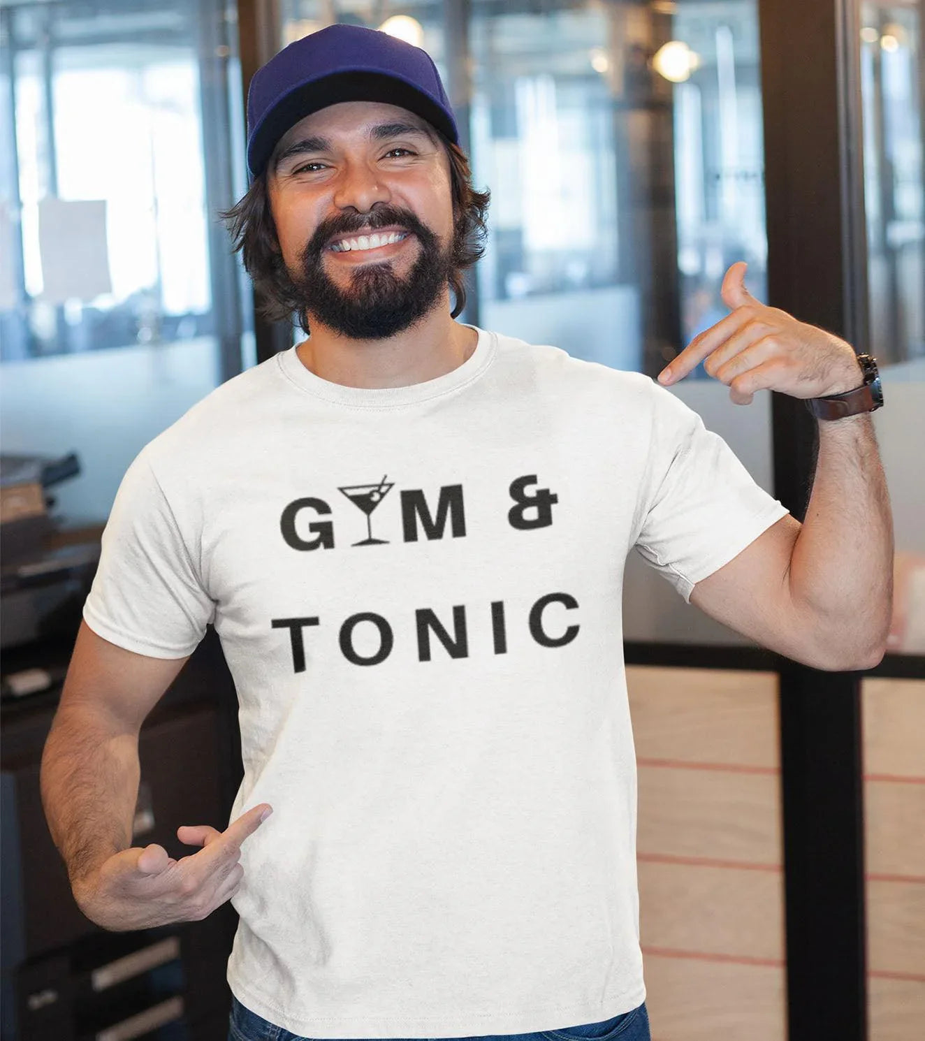 L Men's GYM TONIC T-shirt