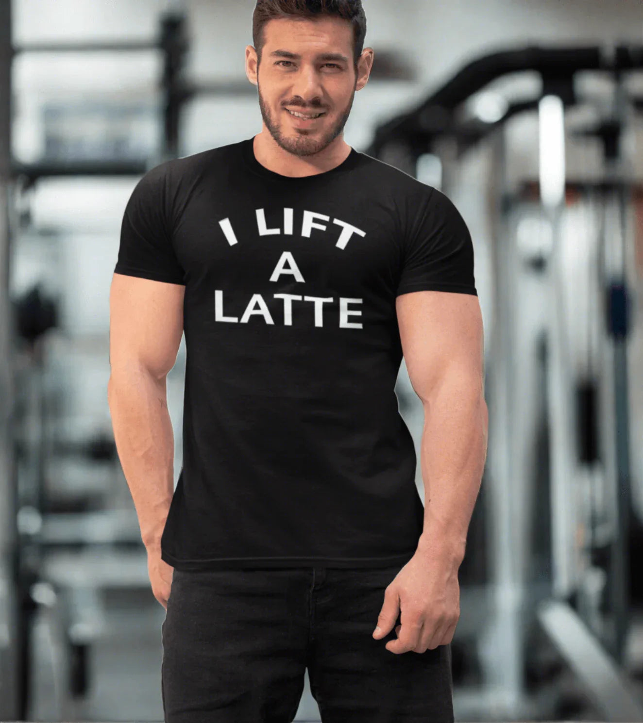 Men's "I Lift A Latte " T-Shirt - wodarmour