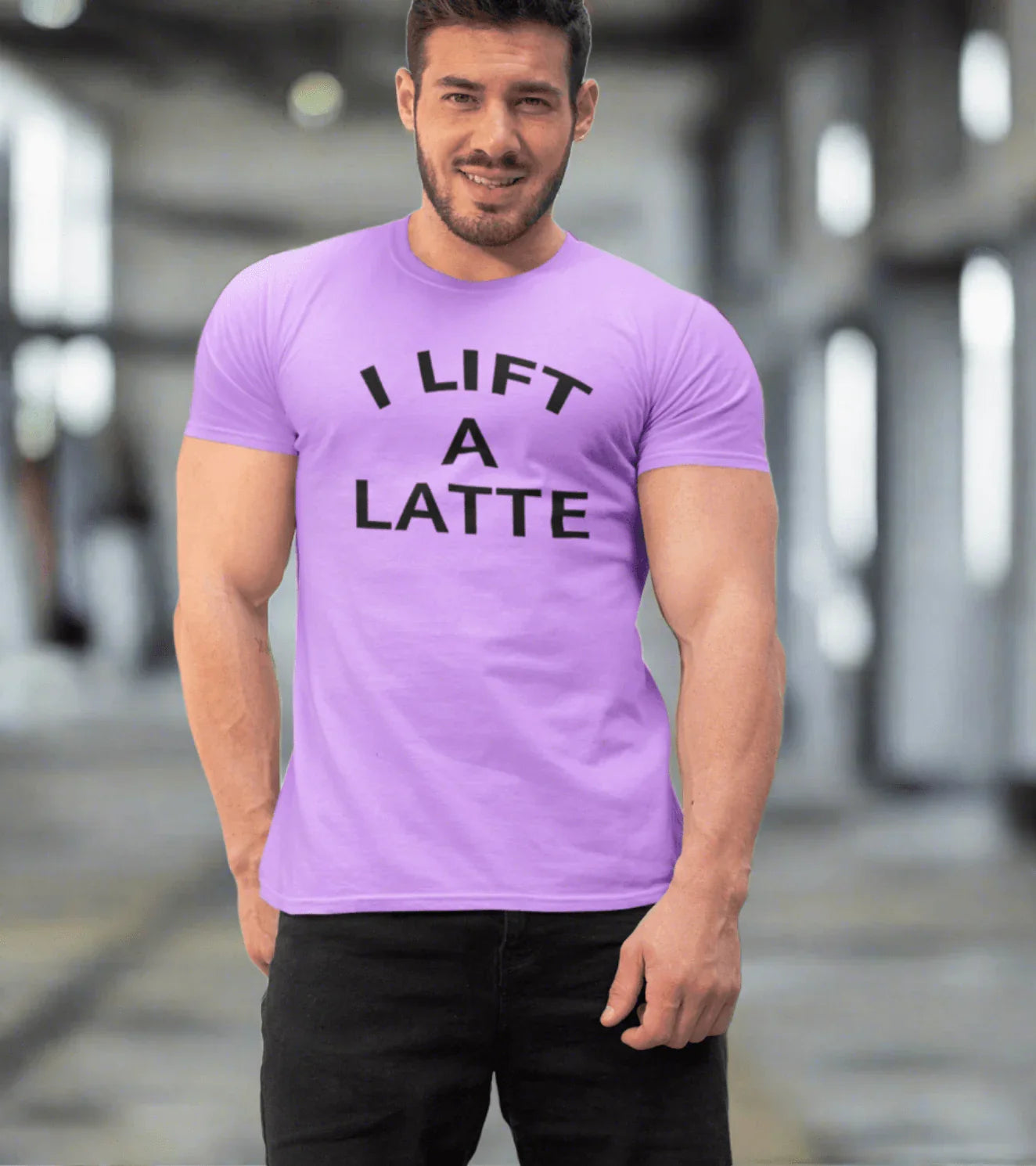 Men's "I Lift A Latte " T-Shirt - wodarmour