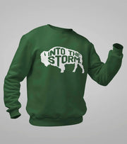 Men's Into the Storm Sweatshirt (Green) - wodarmour