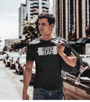 Men's "Raise The Bar" T-Shirt (Black) - wodarmour