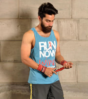 Men's Running Tank Top (Dodger Blue) - wodarmour