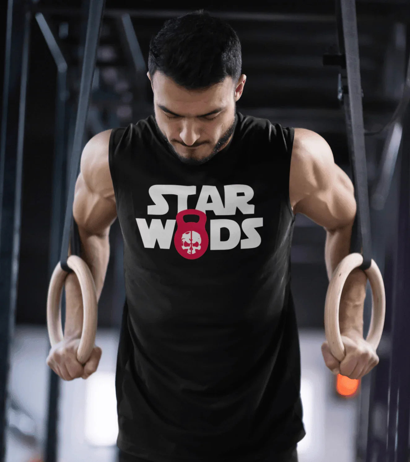 Men's Star Wods Muscle Tank T-shirt - wodarmour