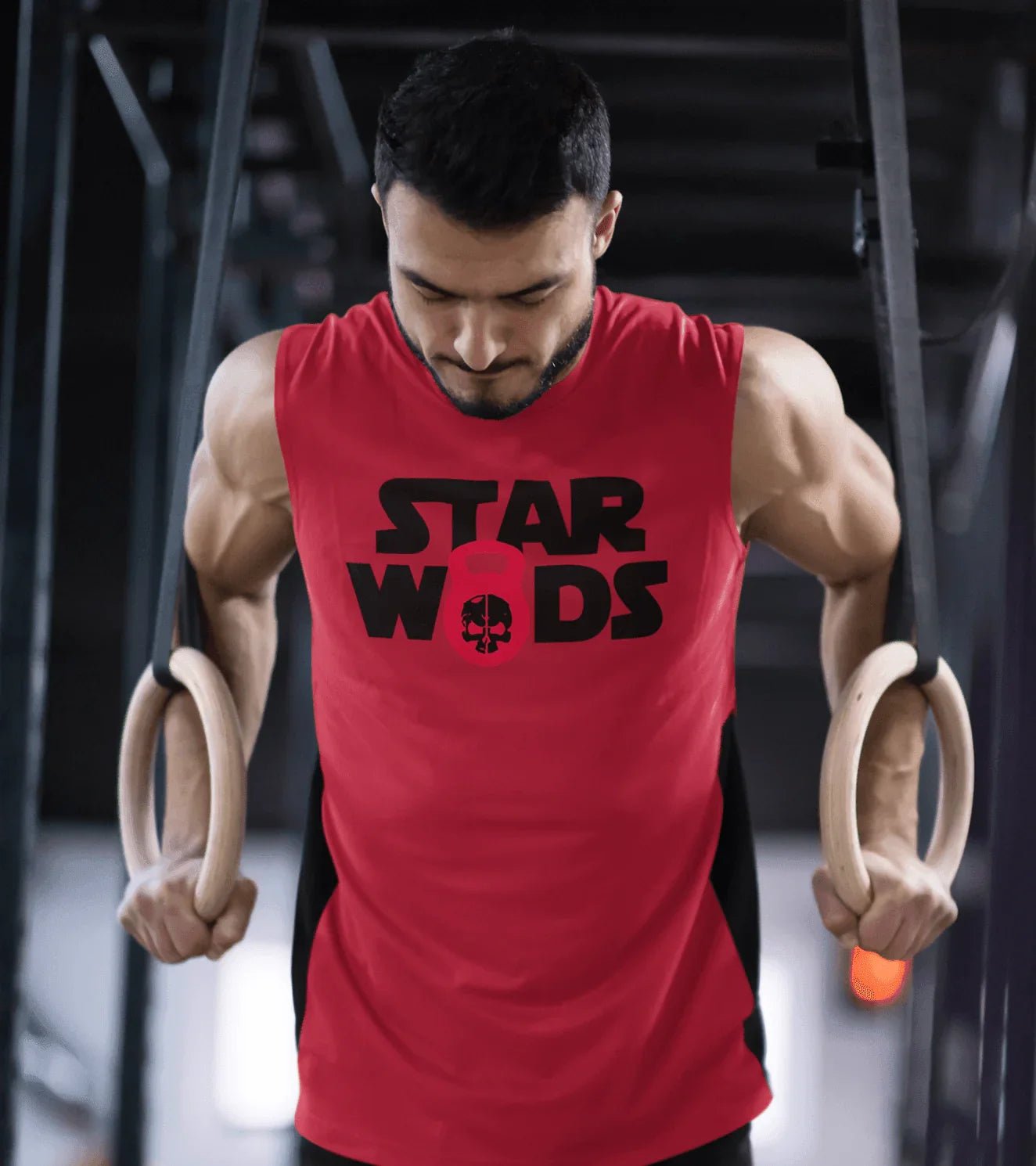 Men's Star Wods Muscle Tank T-shirt - wodarmour