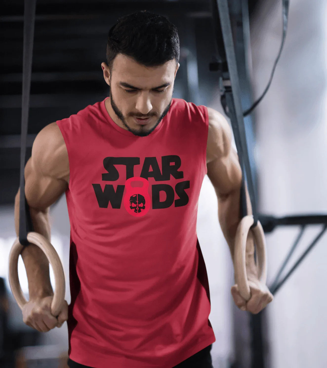 Men's Star Wods Muscle Tank T-shirt - wodarmour