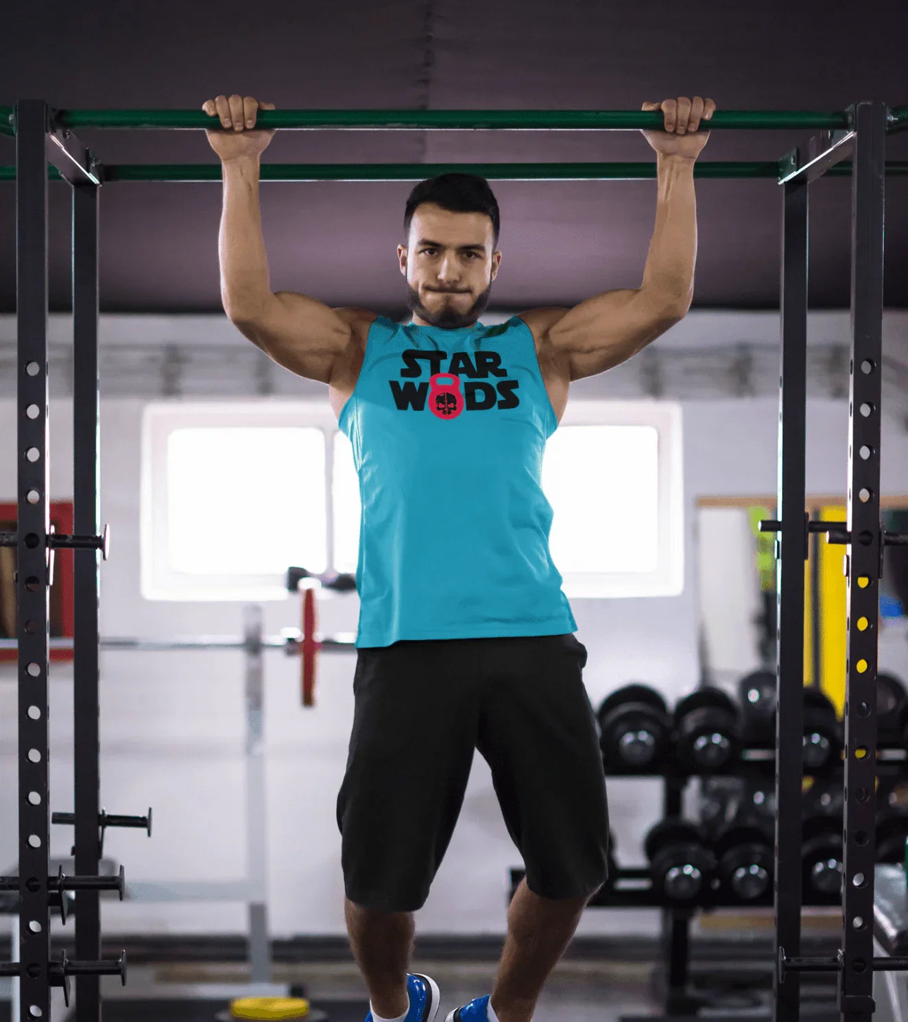 Men's Star Wods Muscle Tank T-shirt - wodarmour