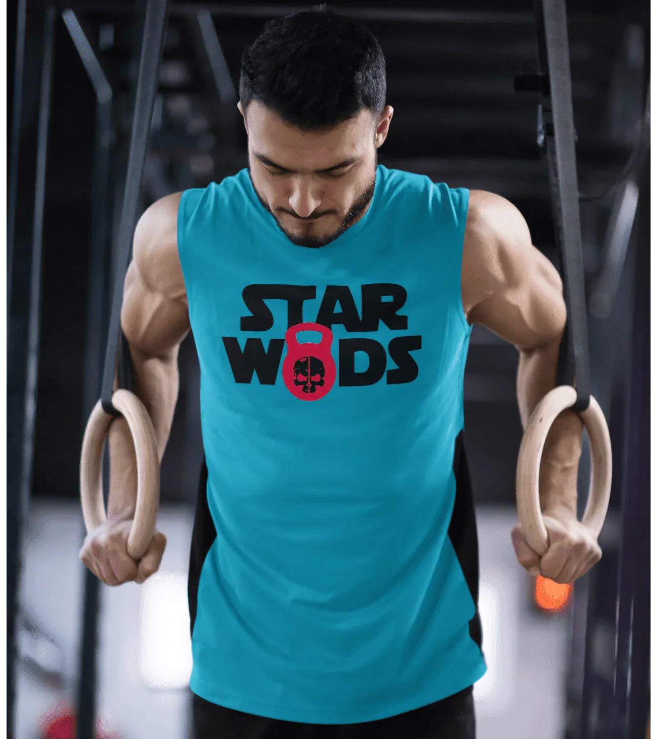 Men's Star Wods Muscle Tank T-shirt - wodarmour