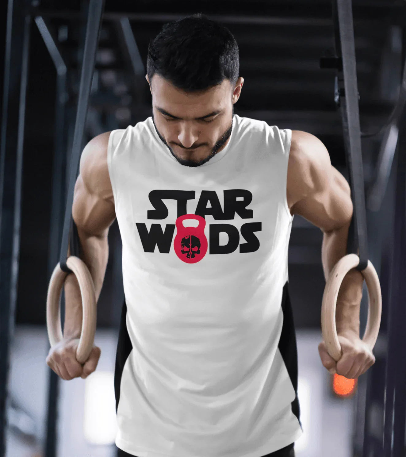 Men's Star Wods Muscle Tank T-shirt - wodarmour