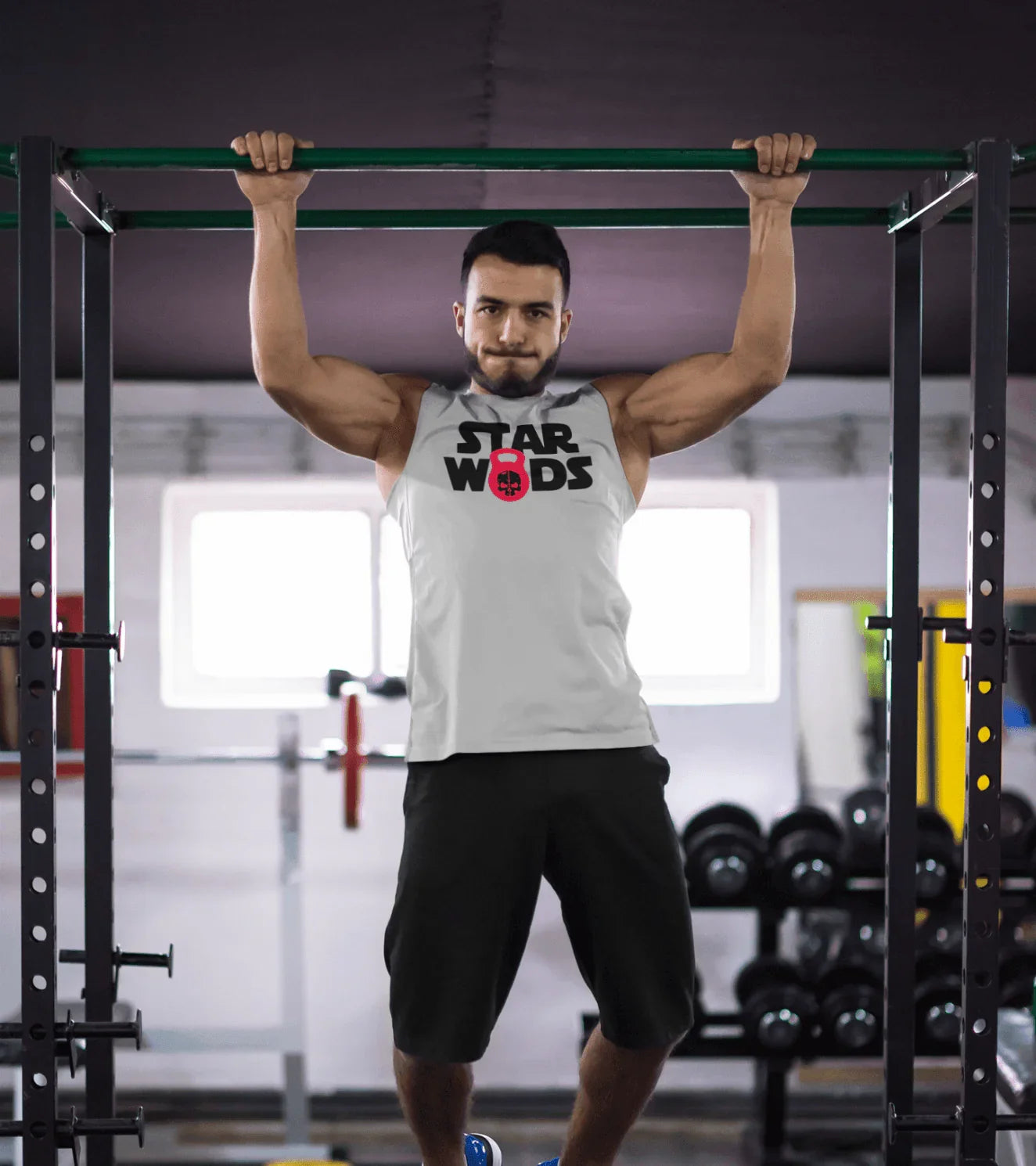 Men's Star Wods Muscle Tank T-shirt - wodarmour