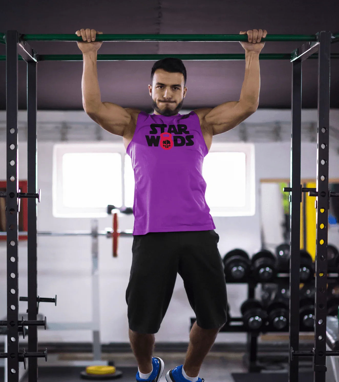 Men's Star Wods Muscle Tank T-shirt - wodarmour