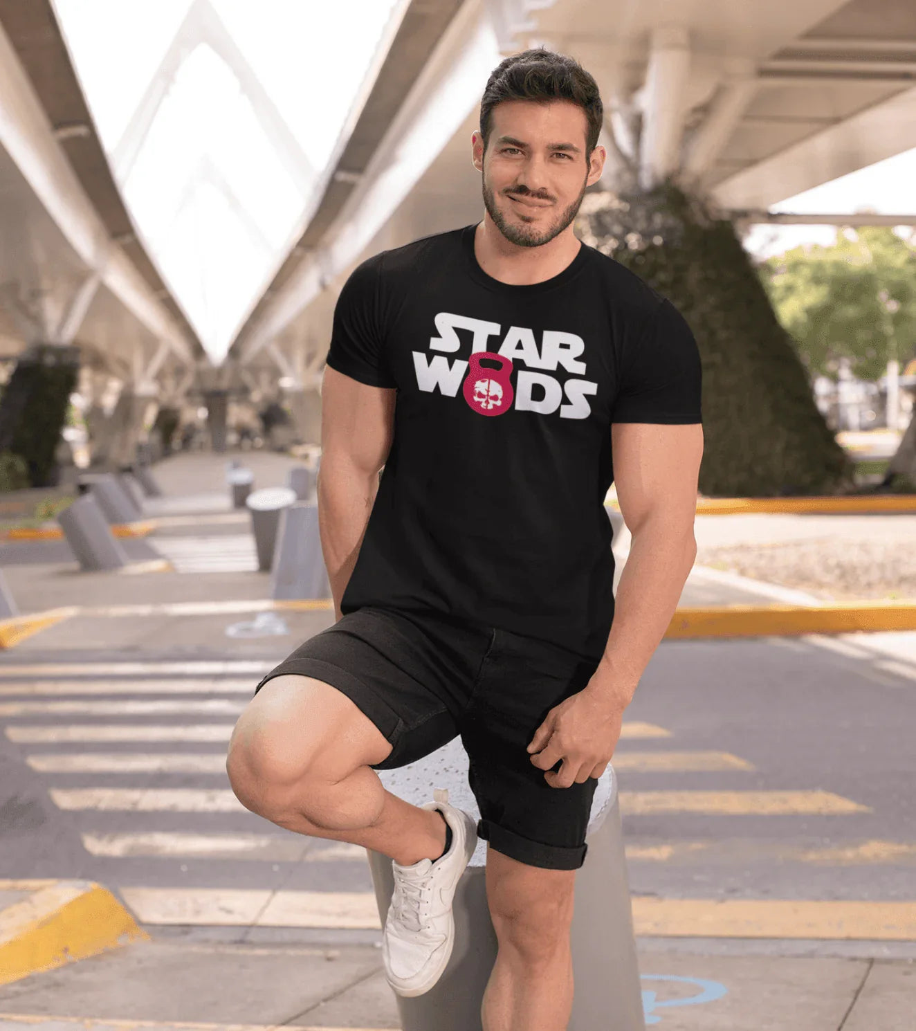 Men's "STAR WODS " T-Shirt - wodarmour