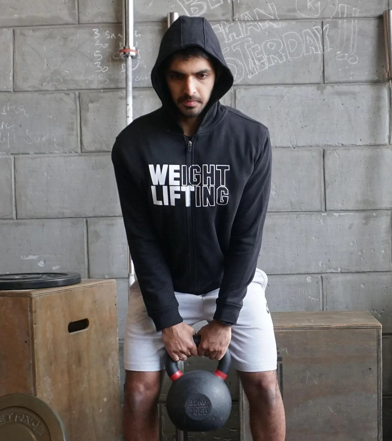 Men's Weightlifting Hoodie - wodarmour