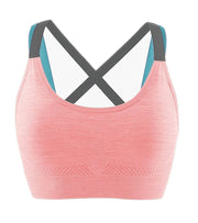 Padded High impact workout sports bra - wodarmour