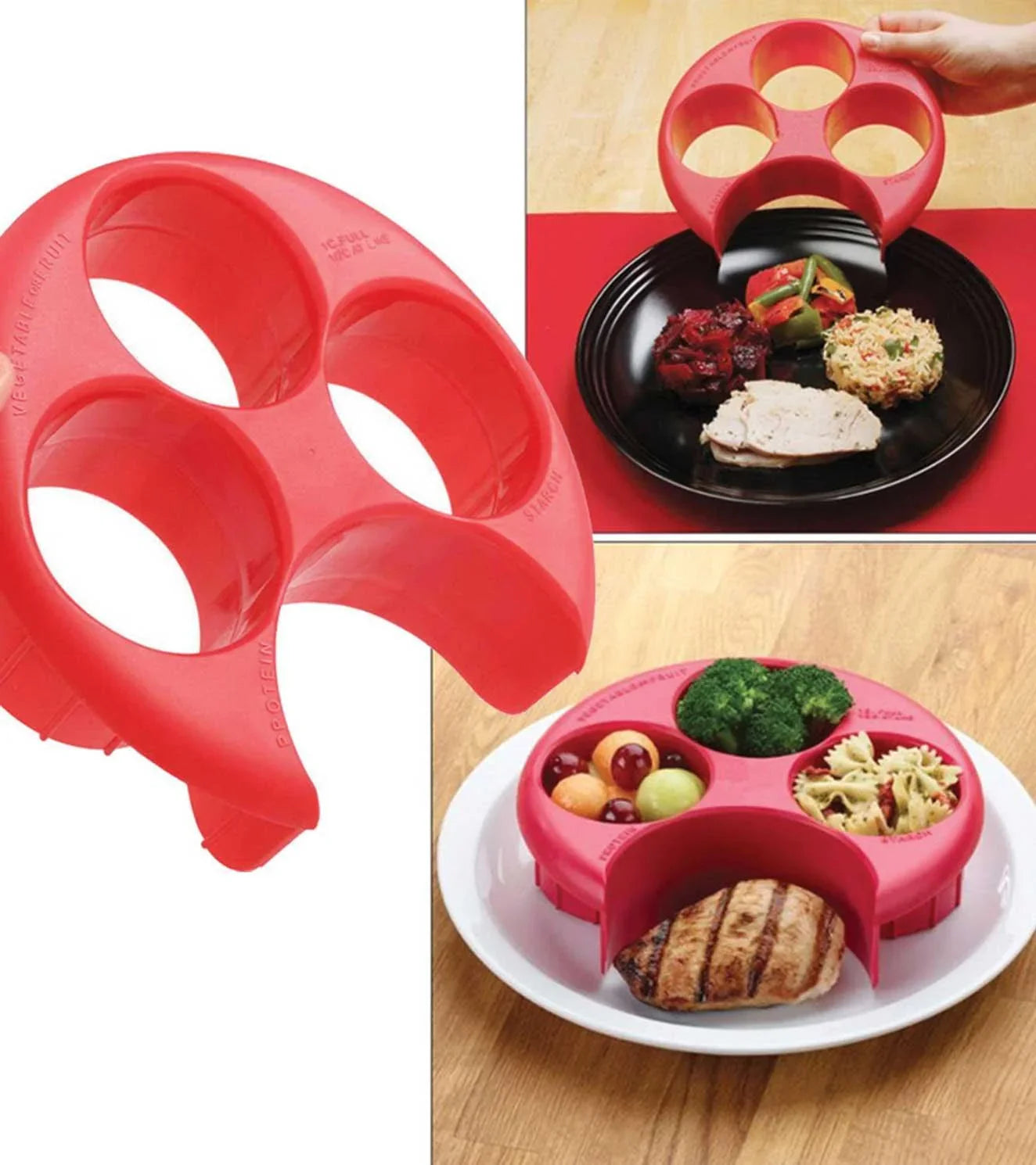 Portion Control Plates for a Healthy Diet - wodarmour