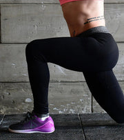 Power Flex Yoga Pants (Black) - wodarmour