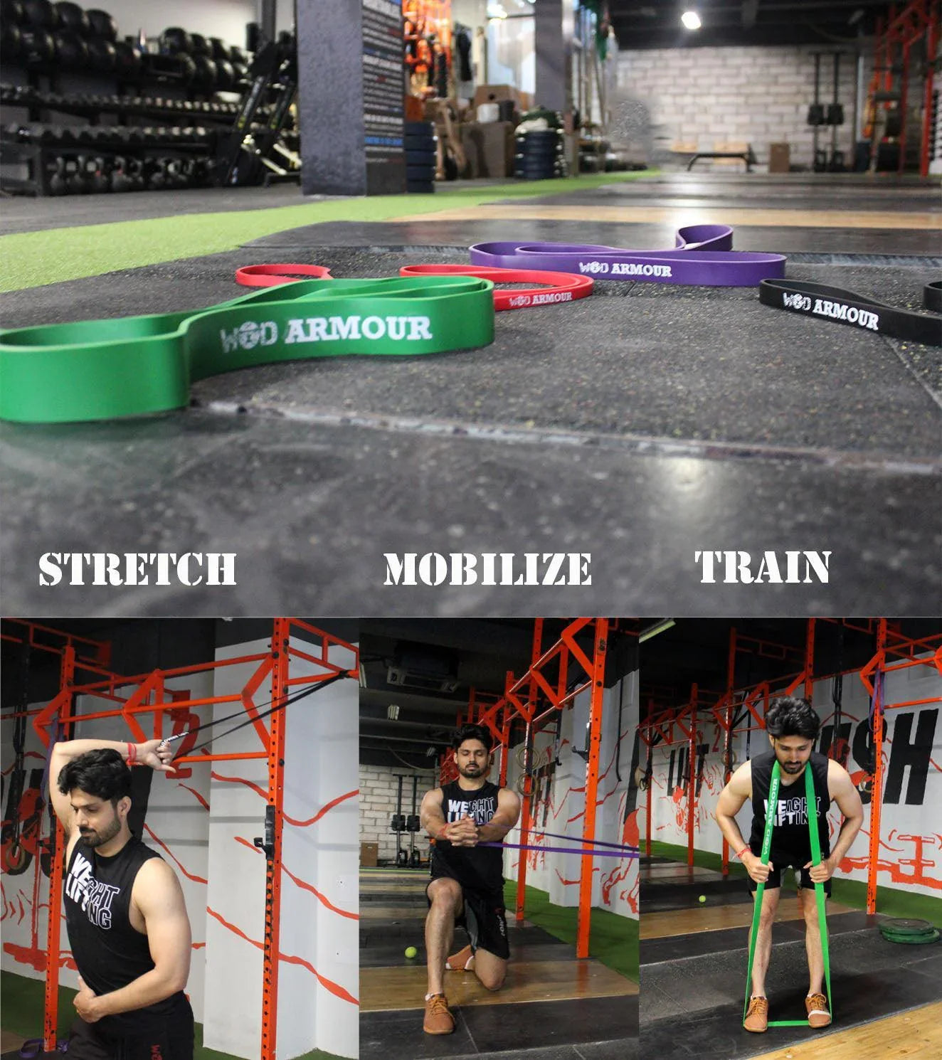 Resistance training bands - wodarmour