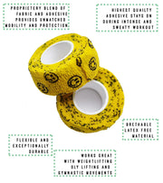 Stretchy Athletic Hook Grip Tape for Weightlifters - wodarmour