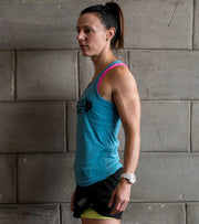 Women's MMATB Tank Top(Dodger Blue) - wodarmour