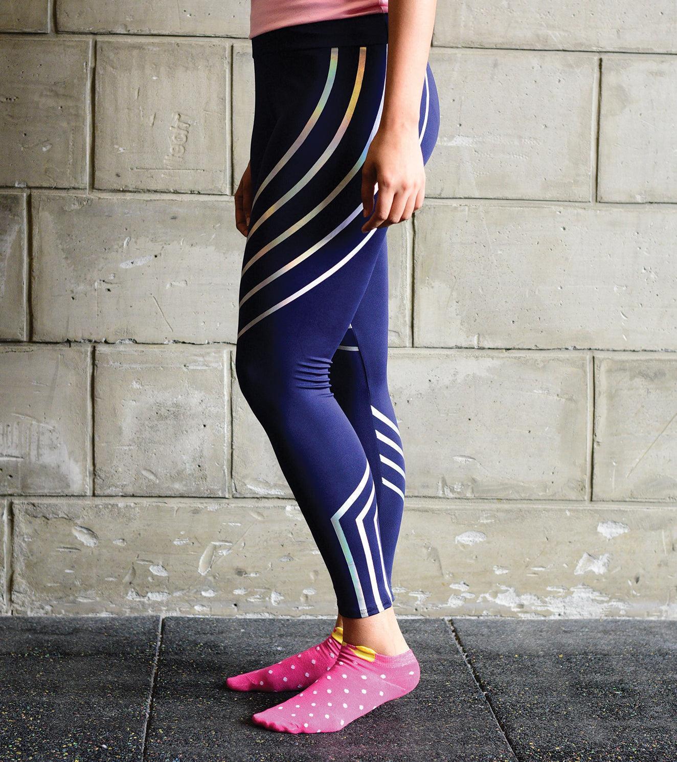 Women's Night Run Yoga Pants - wodarmour