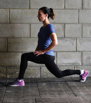 Women's Running Blue Graphic  T-shirt - wodarmour