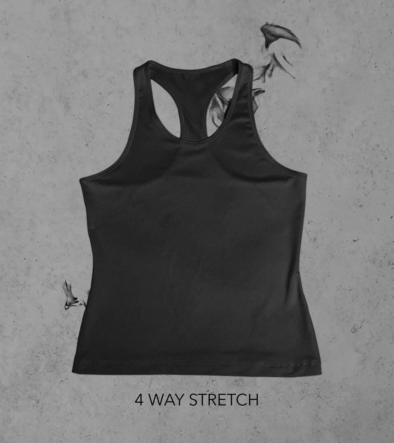 Women's tank top (Black) - wodarmour